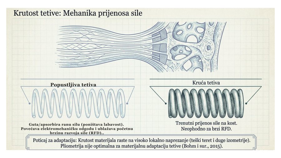 Krutost tetive i mehanika prijenosa sile